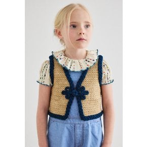 MISHA&PUFF 미샤앤퍼프 25SS 키즈 베스트 Braid Ashbury Vest K1010S25-280
