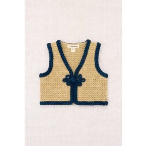 MISHA&PUFF 미샤앤퍼프 25SS 키즈 베스트 Braid Ashbury Vest K1010S25-280