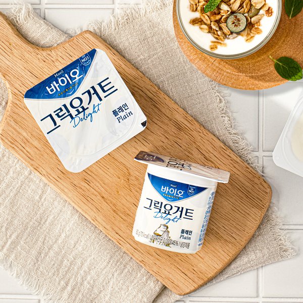 바이오 떠먹는 그릭요거트 플레인 16입