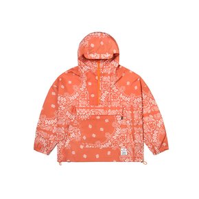 23 PAISLEY ANORAK ORANGE