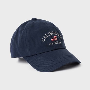 후아유 Washed Lettering Ball Cap WHACF2491A