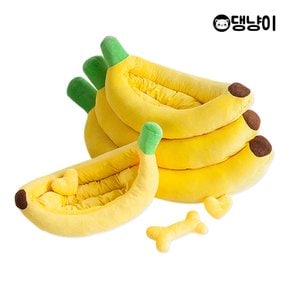 강아지 고양이 바나나 꿀잠 애착방석