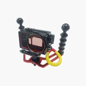 [딥큐브, Deepcube] DC-999 PRO SET (GOPRO HERO 9,10,11,12용 알루미늄 방수 하우징 SET)