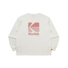 [공식]에센셜 빅로고 긴팔 티셔츠 WHITE