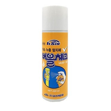  공구천재 가스 누출 탐지제 버블체크 220ml (WDF9040)