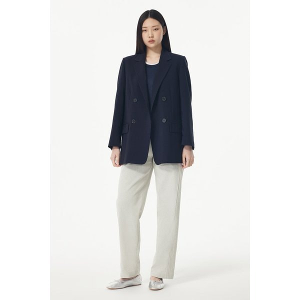 린넨 블렌드 플랩 포켓 자켓 7115210401147