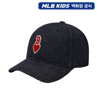 MLB키즈 24N [KIDS] 하트 볼캡 보스턴 레드삭스 7ACPH024N-43NYS