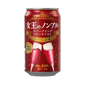 아시드 여왕의 논아르 카베르네 소비뇽 스파클링 무알콜 레드 와인 350ml 24캔 논알콜