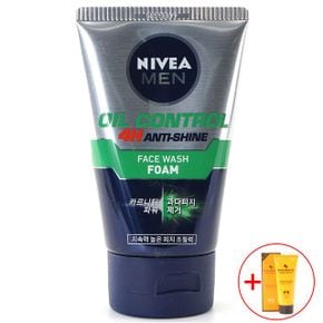 NIVEA 얼굴세안 포맨 지성피부 페이스 클렌징폼 100g