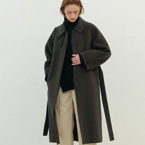 나인(Atelier Nain) (택가:498,000원)발마칸 울 핸드메이드 코트(CT-1438)