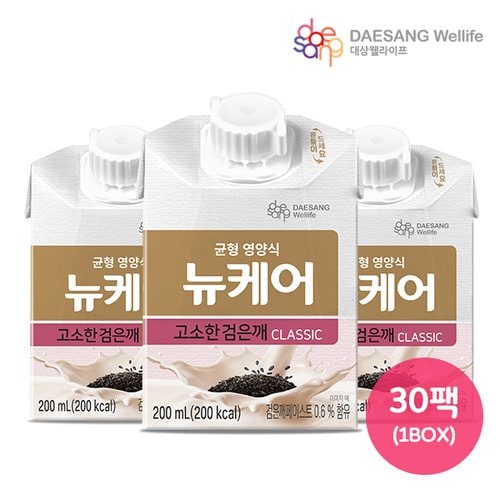 무료배송 대상웰라이프 뉴케어 고소한 검은깨맛 classic 200ml x 30