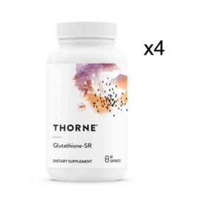 쏜리서치 글루타치온 60캡슐 4병 Glutathione-SR SA540