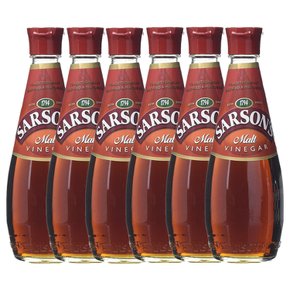 영국 Sarsons 살슨스 트레니셔널 브루 머츄어 몰트 비니거 식초 250ml 6개 Malt Vinegar