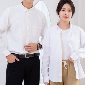사계절 남여공용 깔끔핏 면셔츠 8컬러