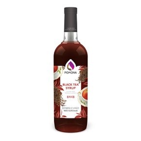 메가커피 포모나 블랙티 홍차시럽 1000ml 1박스 6개