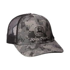 미국 존디어 야구모자 볼캡 John Deere Mens 디지털 Camo and Mesh Cap Embroidered 1292766