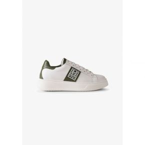 5108770 Borbonese Trainers - white olive