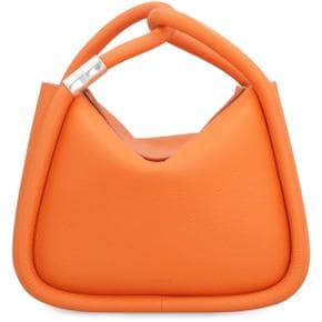 [보위] Handbag WONTON25PEBBLE_PUFFINSBILL Orange