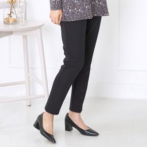엄마옷 잔체크 배색 일자 팬츠 MQG128953 마담 미시 중년여성 빅사이즈 할머니옷 .._P436625089