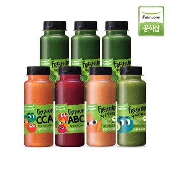 풀무원 풀무원녹즙 프레시업 혼합 190ml x 7병 (냉장배송) 케3,양,당,CCA,ABC