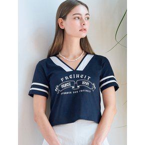 [프라이하잇] COLOURWAY SOMMER LOGO T-SHIRT (NAVY)