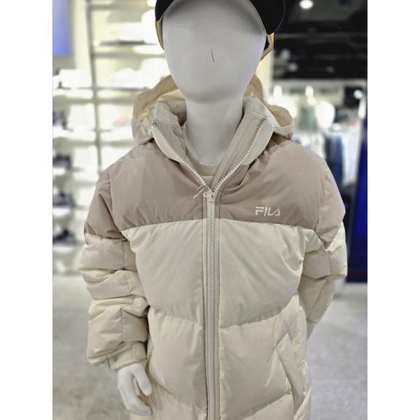 [파주점] 키즈 중힙 배색 구스 다운 (FK2DJG4202X-SWH)