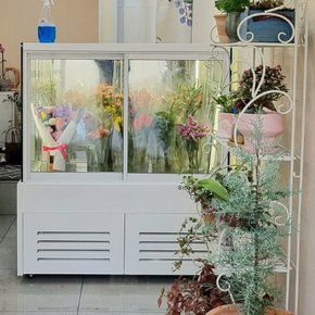 [주문제작] 한성 피오레 미니 꽃 냉장고 쇼케이스 1200 / 꽃집 가게 카페 생화 장미 플로리스트