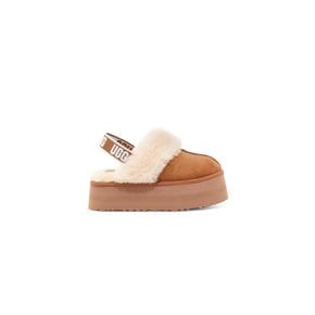 [WOMEN] UGG 로고 밴딩 퍼 카라 플랫폼 샌들 (펀케트) 1663303527000