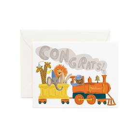 Little Engine Congrats Card 베이비 카드