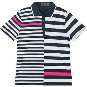 [정품] 지포어 여성 골프웨어 Bold Stripe Polo T-Shirts (G4LS22K03-TWLT)