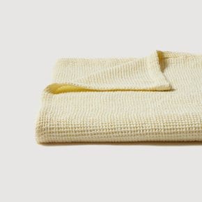 코튼 와플 홑이불 140x170cm 레몬 J606202000425