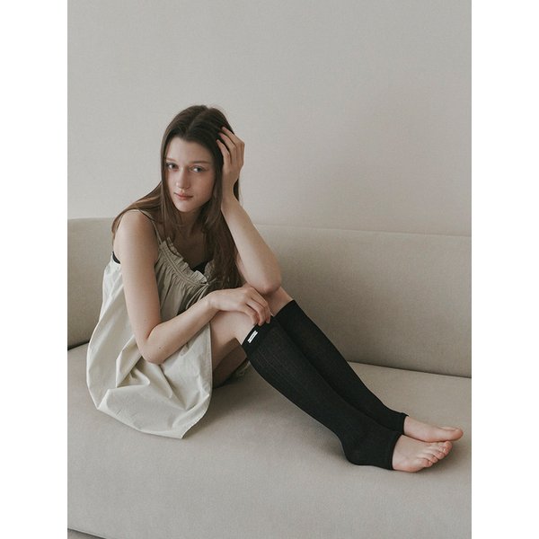 골지 무발 레그 니삭스_4color