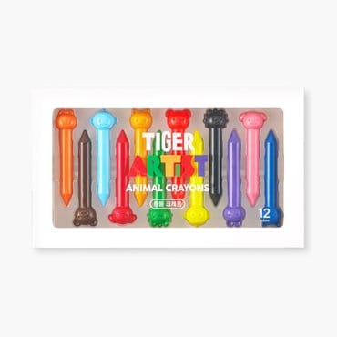 마이리틀타이거 타이거 아티스트 동물 크레용