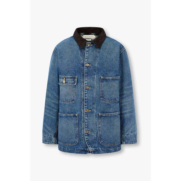 코듀로이 카라 데님 초어 자켓 4715309027051