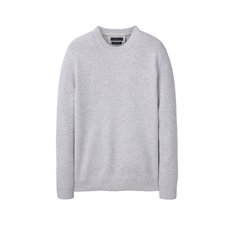 [23FW] [Premium Cashmere] 라이트그레이 캐시미어100 와플 JNSW3D004G1