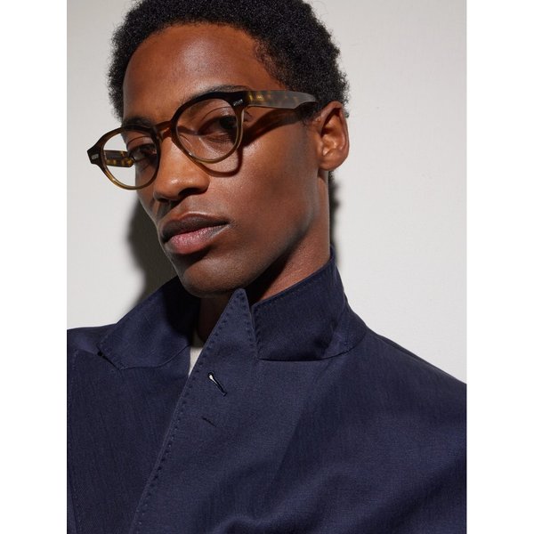 브루넬로쿠치넬리 라운드 프레임 아세테이트 안경테 46376663163086488