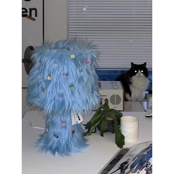 furry lamp (6colors)