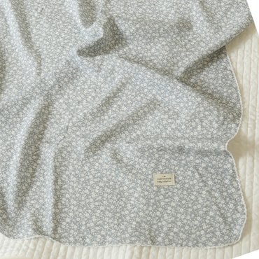 머쉬룸메이트 써머 인견 화이트 블로썸 블랭킷 여름 인견 담요