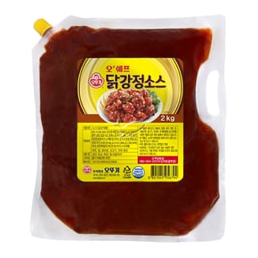 오뚜기 오쉐프 닭강정소스 2kg x 3개