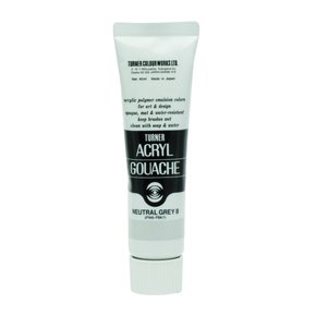 아크릴 물감 40ml S1_Neutral Grey 8