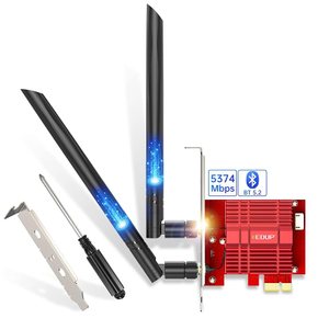 EDUP 2023 최신 WiFi 6E PCIe AX5400 카드 내장 AX210