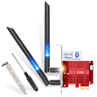  EDUP 2023 최신 WiFi 6E PCIe AX5400 카드 내장 AX210