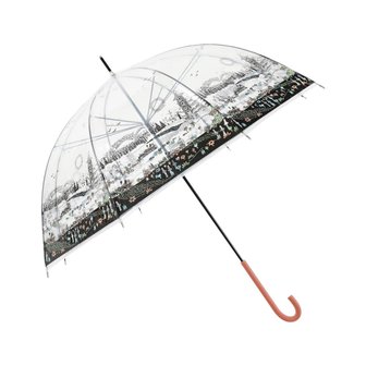  (오가와) 59cm 8 72062 오가와 장우산, 플라스틱 우산, 오픈, 도그, 무민, 맑은 날