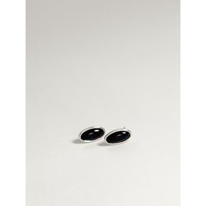 클래식 오벌 슬림 이어링 Classic oval slim earrings