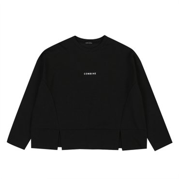 코데즈컴바인 긴팔 절개포인트 레터 티셔츠 (CJC-TS306W9)