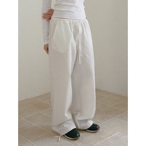 D. BASIC DRAW STRING COTTON PANTS - 8 COLOR