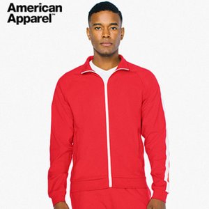 길단 American Apparel 트레이닝 자켓 Red