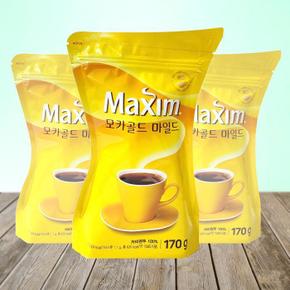 동서식품 맥심 모카골드 마일드 리필 커피 170g X 3개 (S11540030)