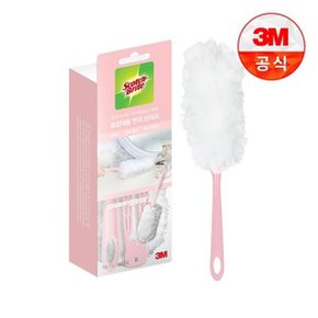 New 화장대용 먼지떨이 핸들+리필 1입