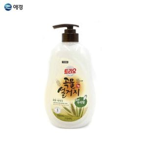 트리오 곡물설거지 우리밀 주방세제 750mL 용기 1EA [WA2CA20][34179542]